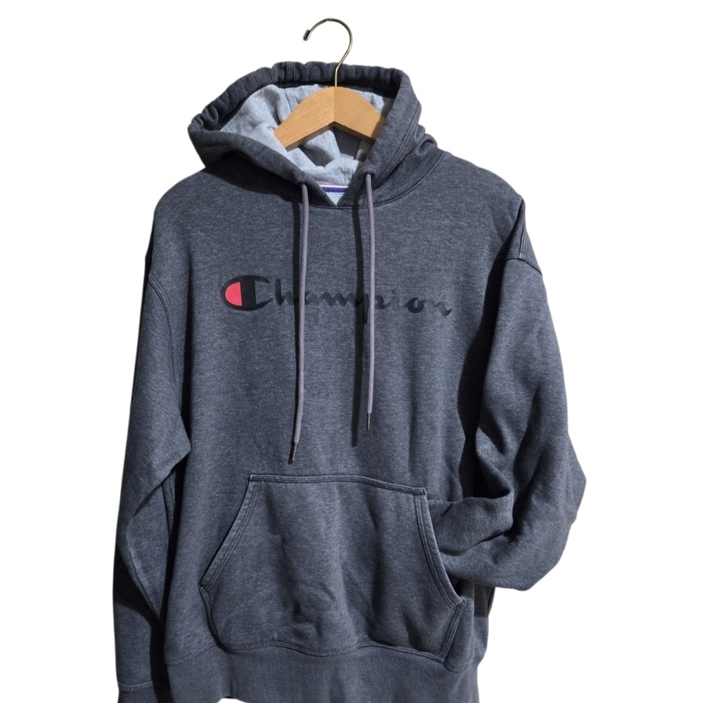 Champion Men's Size Medium Gray Hoodie